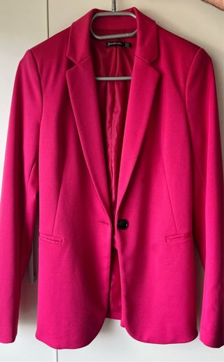 Americana Fucsia Stradivarius Talla XS