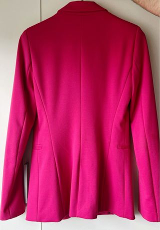 Americana Fucsia Stradivarius Talla XS