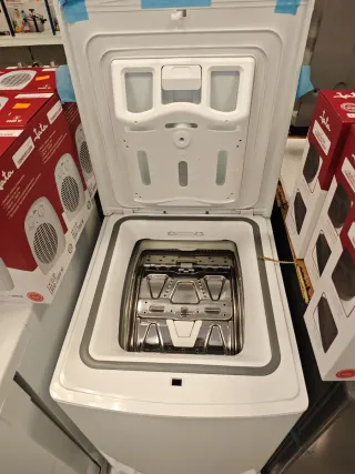 Lavadora Blanca Carga Superior