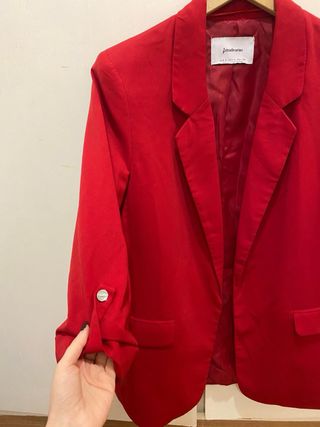 Americana Stradivarius Roja Talla S