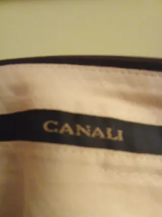 Traje de chaqueta y pantalón de rayas italiano pur