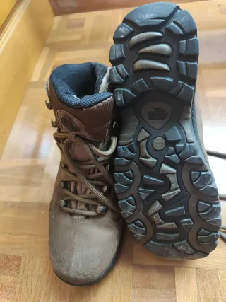 Botas de montaña marrones