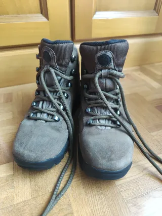 Botas de montaña marrones