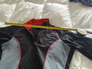 Chaqueta Ciclismo Spiuk Negra , Gris y roja T,S