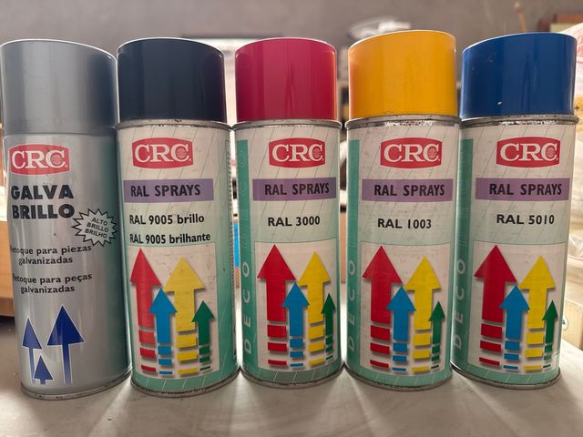 Sprays CRC Colores Varios