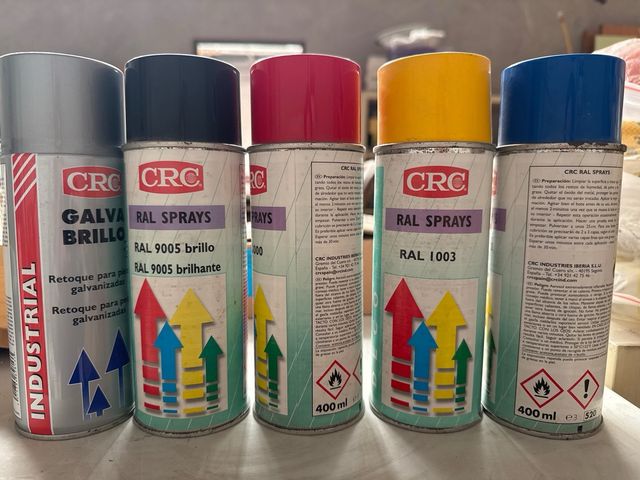 Sprays CRC Colores Varios