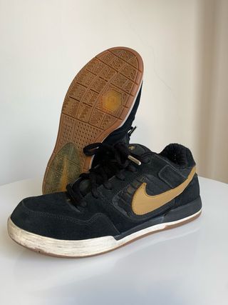 Zapatillas Nike SB P-Rod 2 Negro/Dorado 9US