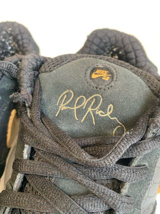 Zapatillas Nike SB P-Rod 2 Negro/Dorado 9US