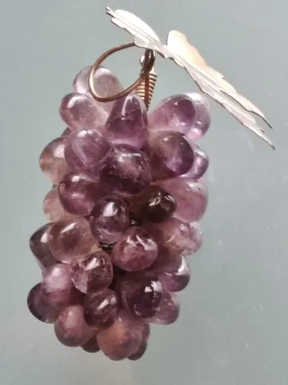 Grappolo Uva Ametista Vintage Anni '80