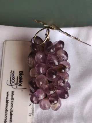 Grappolo Uva Ametista Vintage Anni '80