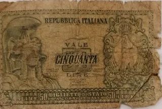 Banconote antiche 1975 1978