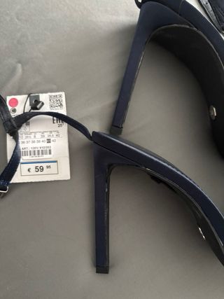 Zapatos de fiesta Zara Talla 41 lentejuelas