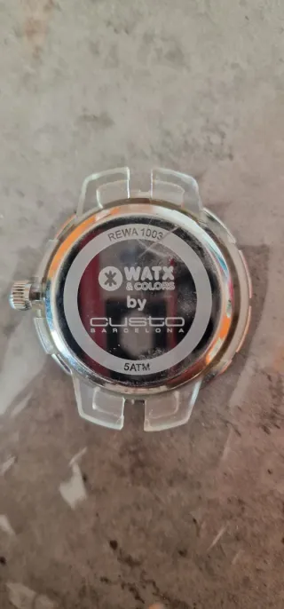 Reloj CUSTO Mujer Rosa y Plata