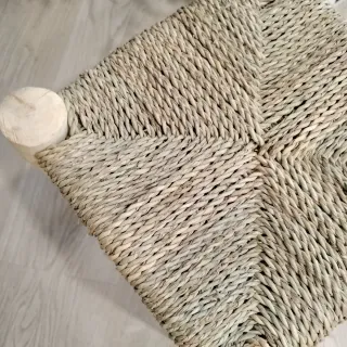 Taburete de Madera Artesanal