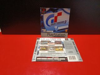 Gran Turismo 2 Platinum Ps1 PAL esp caratulas