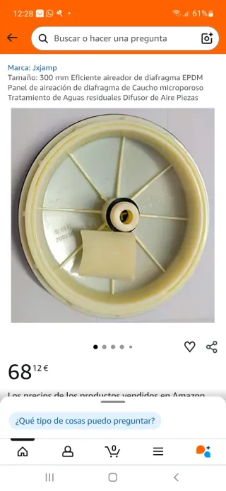 4 diafragmas 30cm nuevos