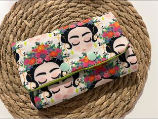 Cartera acordeón Frida Kahlo