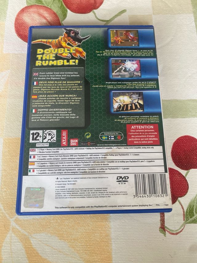 Digimon Rumble Arena 2 PS2
