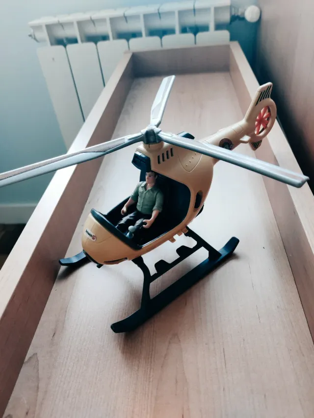 Helicóptero de juguete Parque Jurásico