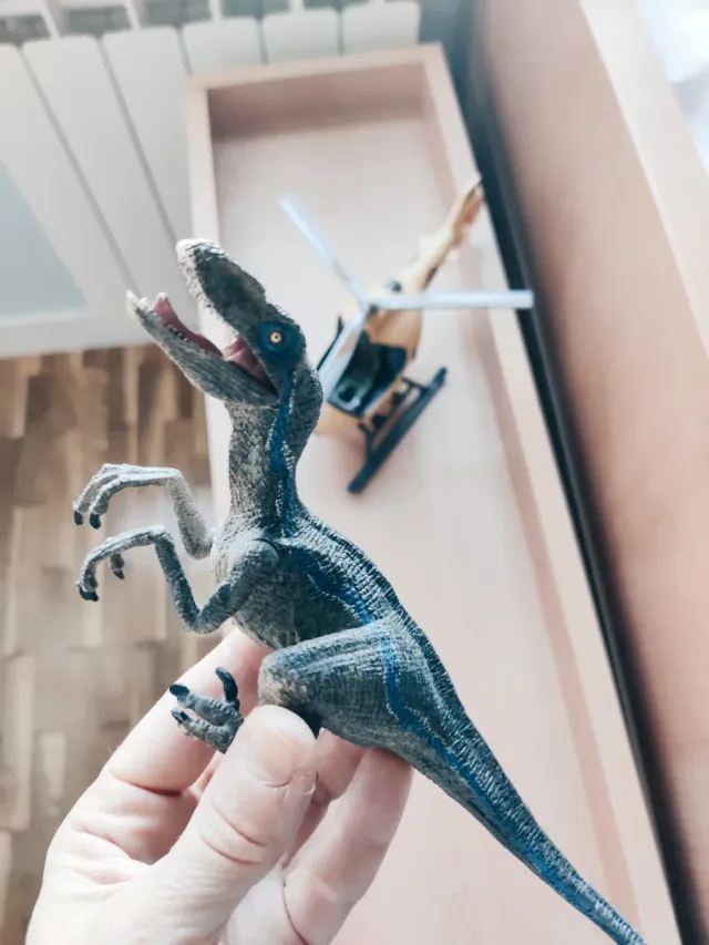 Helicóptero de juguete Parque Jurásico