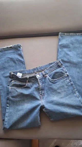 Jeans Talla 50 Hombre Azul