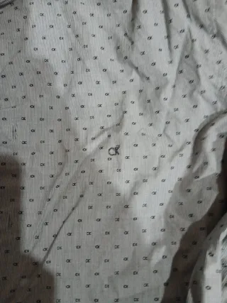 Camicia Uomo Slim Fit Calvin Klein Grigia