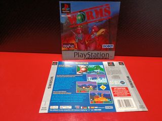 Caratulas PS1 Worms Platinum