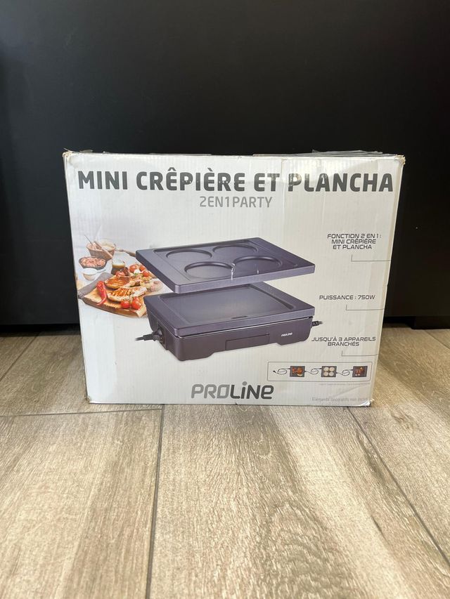 Mini crepera y plancha eléctrica - miniatura 10