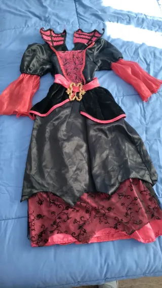 Disfraz Vampiresa Niña 6-8 Años