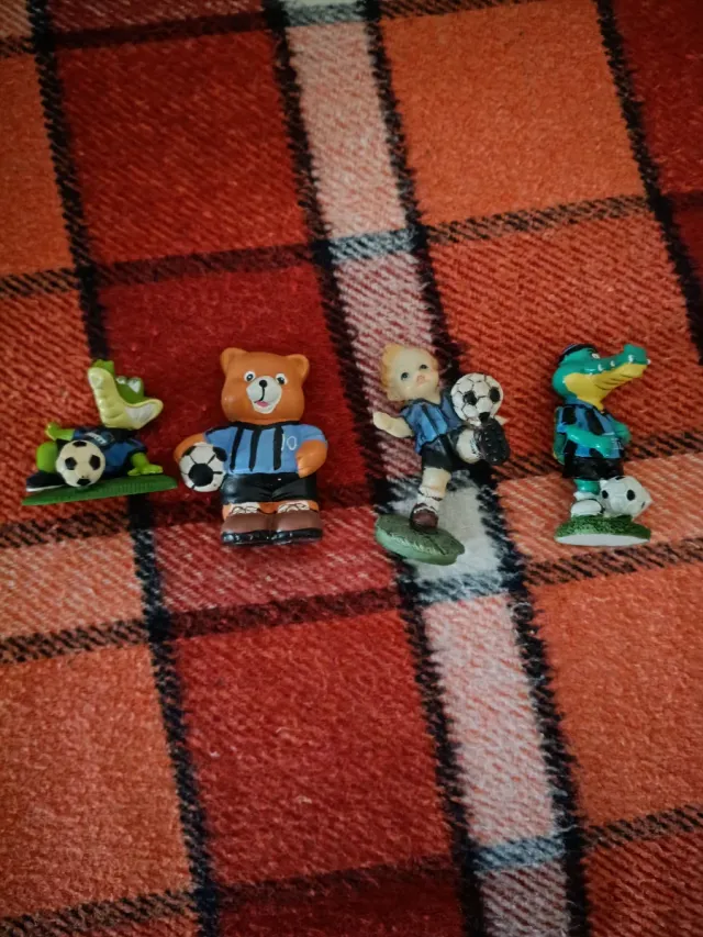 Inter - 4 figurine calciatori