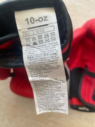 Guantes de Boxeo OutShock 10oz Rojos