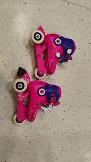 Patines Oxelo ajustables niña/niño 3 ruedas