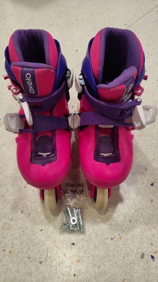 Patines Oxelo ajustables niña/niño 3 ruedas