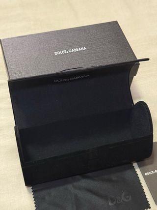 Dolce & Gabbana Gafas Sol Negras y Blancas