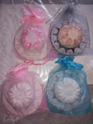 Sacchetti profumati gessetti fatti a mano