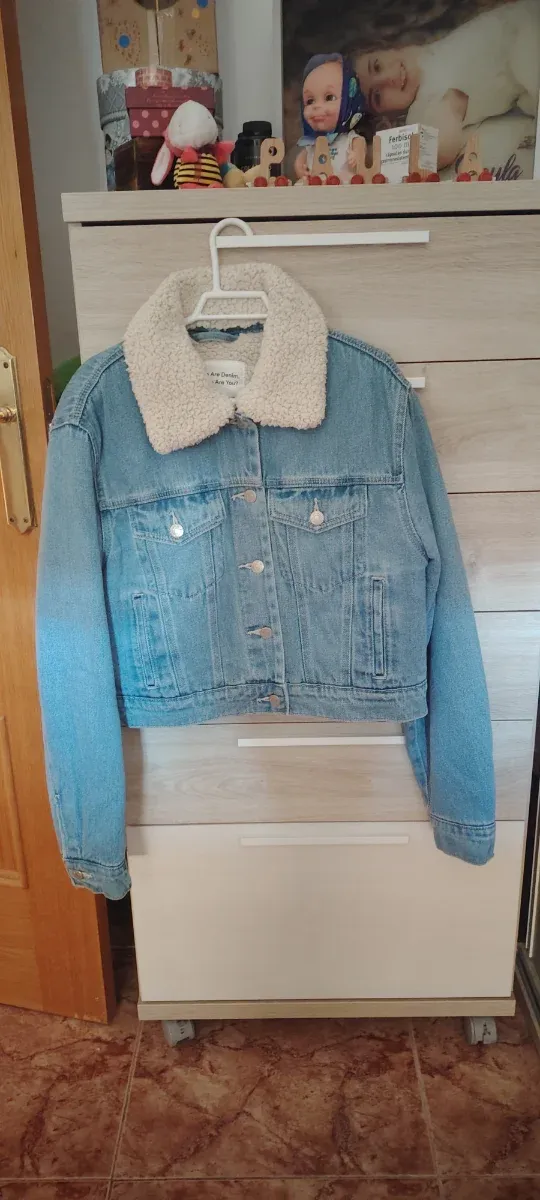 Chaqueta vaquera con forro polar