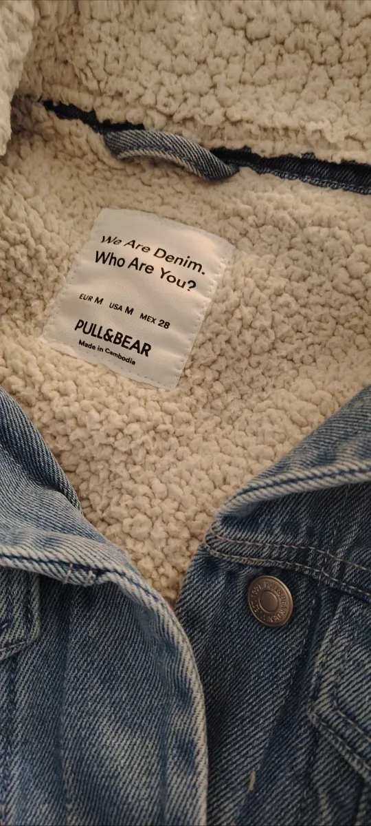 Chaqueta vaquera con forro polar