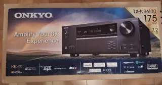 Home Cinema Onkyo TX-NR6100 8K HDR10+ THX Atmos
