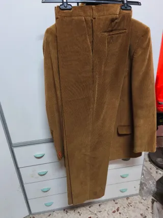 Abito completo Duca Visconti velluto marrone