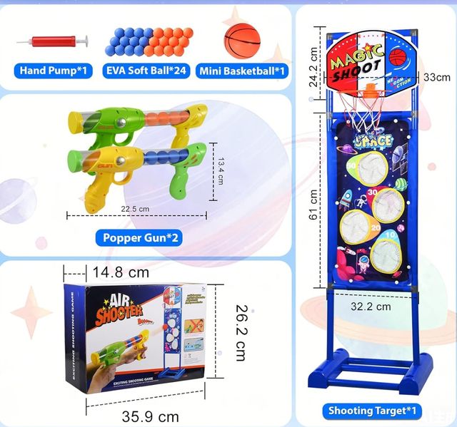 Gioco Pallacanestro e Pistole a Palloncini