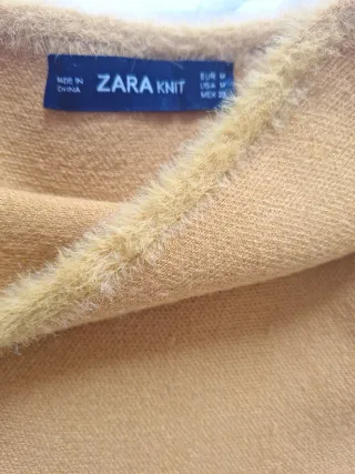 E. Falda Zara Mostaza Talla M