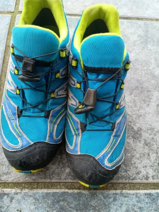 Zapatillas Salomon 38 2/3 Azul