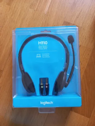 Logitech H110 Auriculares Stereo con Micrófono
