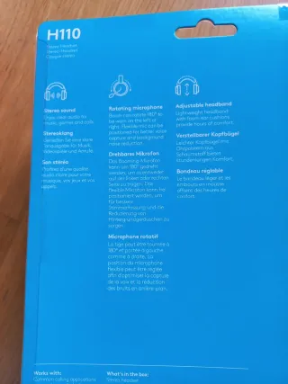 Logitech H110 Auriculares Stereo con Micrófono