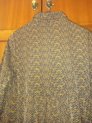 Vestido estampado zigzag