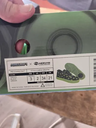 Heelys Minecraft Zapatillas EDICIÓN ESPECIAL MINEK