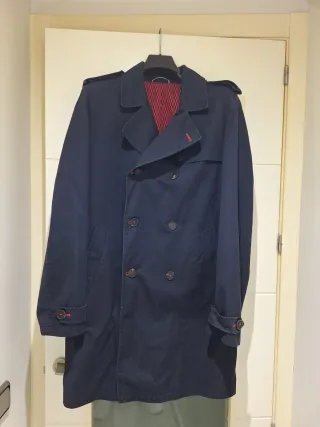 Gabardina Ganso Mujer Talla 50 Azul