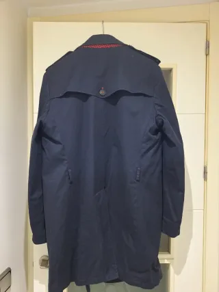 Gabardina Ganso Mujer Talla 50 Azul