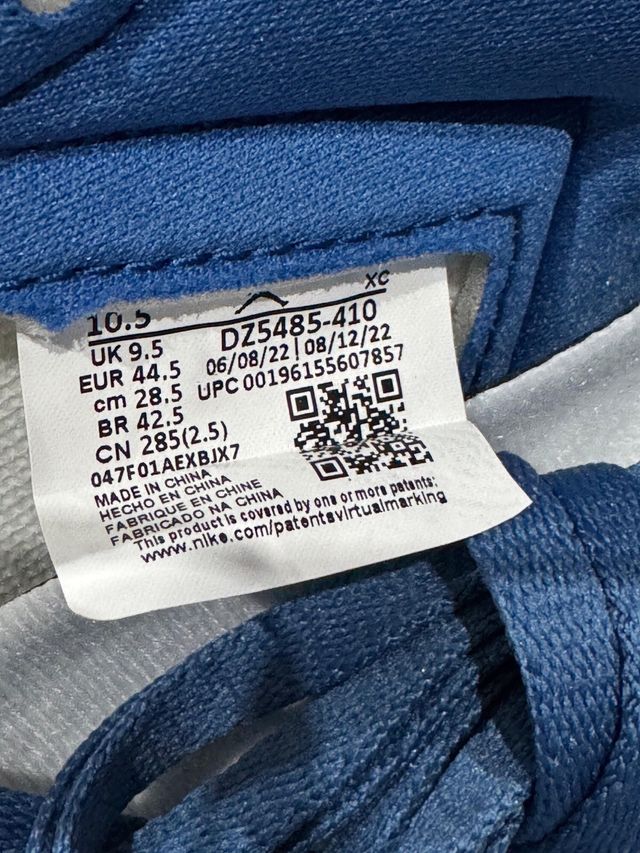 Jordan 1 Retro High OG True Blue