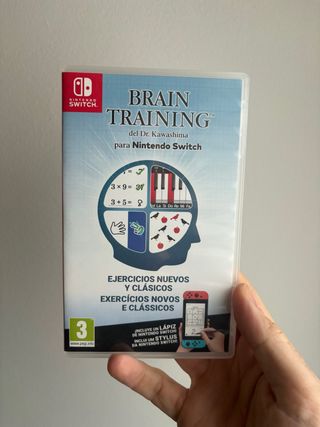 Brain Training Nintendo Switch + Lápiz